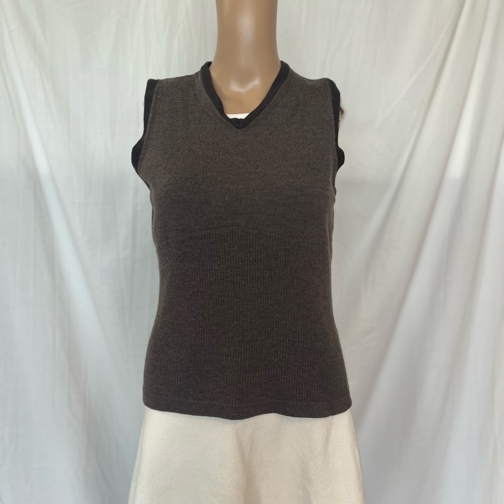 Vintage Nike Golf Wool Blend Sweater Vest Medium